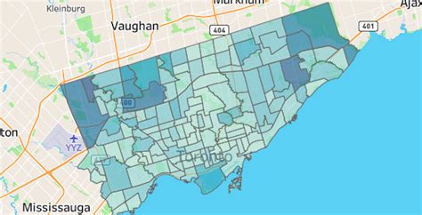 Toronto Neighbourhoods With The Most And Least Covid 19 Cases News