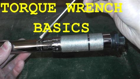 How To Use A Torque Wrench Youtube