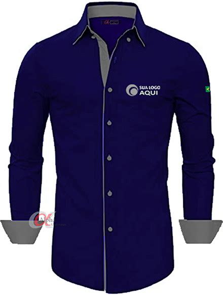 Camisa Social Uniforme Compre Produtos Personalizados No Elo7
