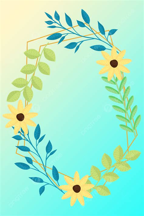 New Cool Plant Poster On Summer Day Background Summer Summer New