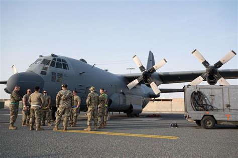 Us Air Force Ec 130h Compass Call Deploys To Kuwait To Support