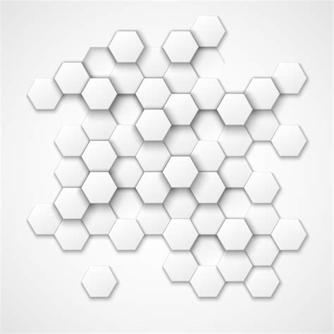 Free Vector Abstract Hexagonal Vector Background Hexagon Shape