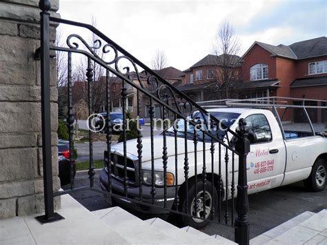 We are a leading supplier of decorative cast iron fencing and wrought iron fence and other unique iron garden creations such as indoor outdoor furniture. Exterior Stair Handrail Code for Construction in Ontario