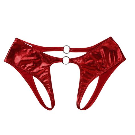 Womens Sexy Lace Mesh Briefs Garters Panties Knickers G String Thongs Underwear Ebay