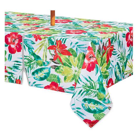 Tablecloths 60 X 60 Square Leaf Green Do4u Waterproof Outdoor Patio