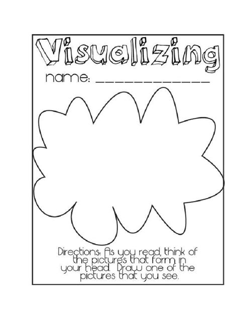 Visualization Worksheet Pdf