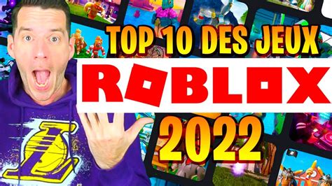 Roblox Top 10 Meilleur Jeux Roblox 2022 Youtube