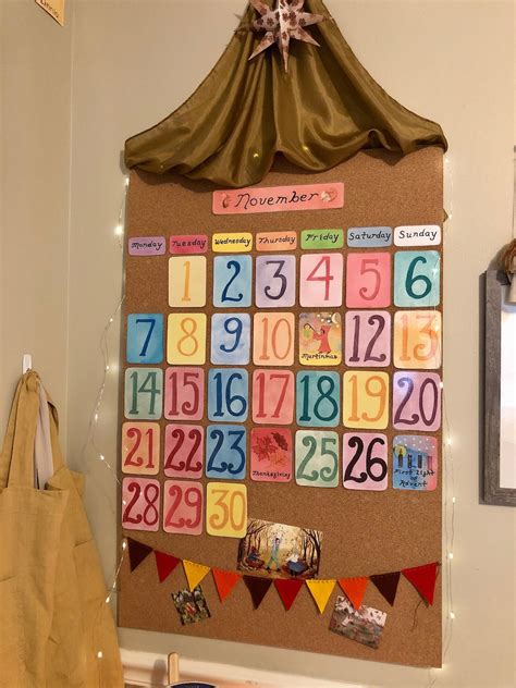 Waldorf Classroom Calendarnorthern Hemisphere Calendar Display