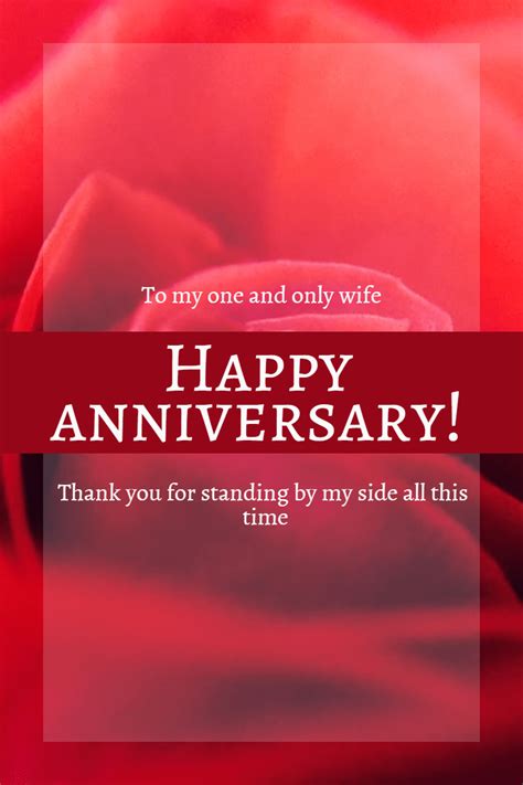 What to write in an anniversary card to wife. Happy anniversary #anniversary #wife Design Template - #82009