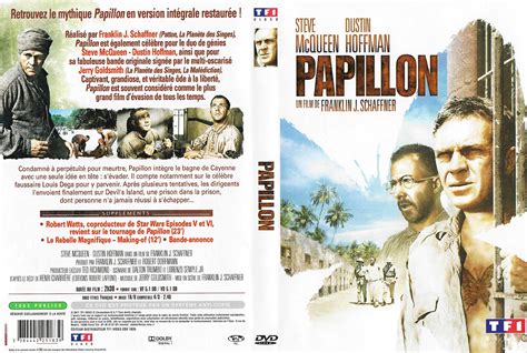 Jaquette Dvd De Papillon V3 Cinéma Passion