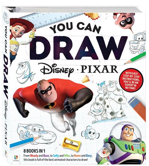 You Can Draw Disney Pixar Binder Learn To Draw Children Hinkler