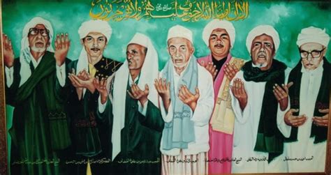Lukisan Alim Ulama Panorama Majelis Talim Almunawwarah