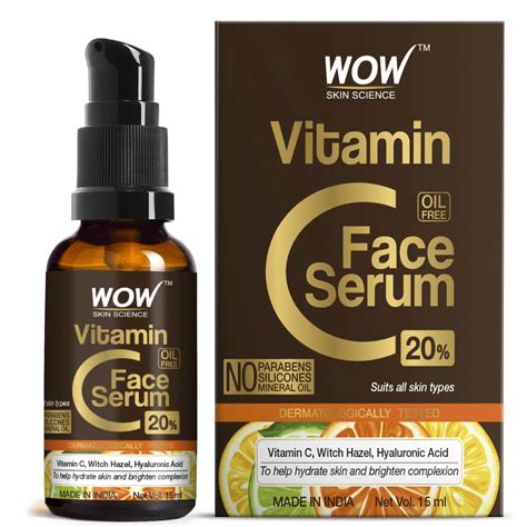 Buy Wow Skin Science Vitamin C Face Serum Vitamin C 20 Ferulic