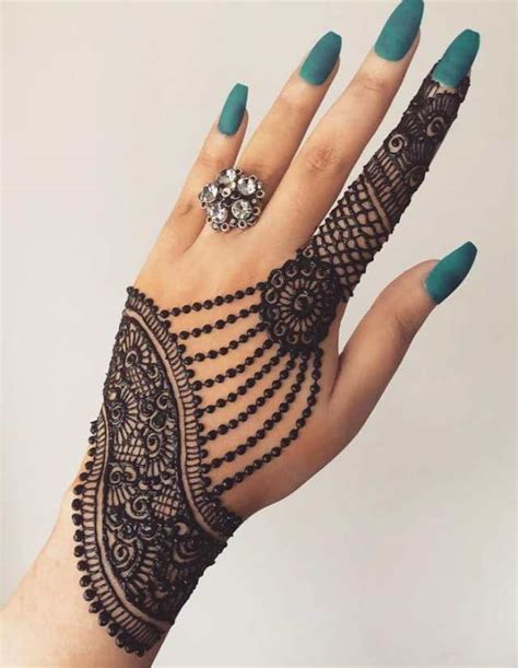 Simple Mehndi Designs For Back Hand Indian And Arabian