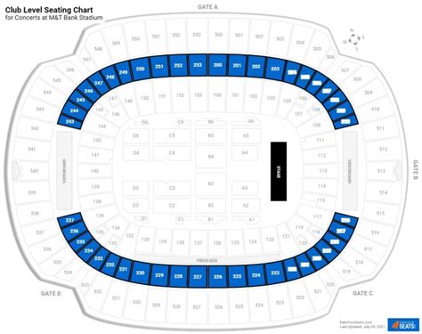 Ravens Stadium Seating Chart Interactive Map