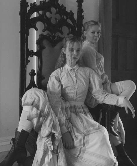 Thefilmstage “elle Fanning And Kirsten Dunst On The Set Of Sofia Coppolas The Beguiled