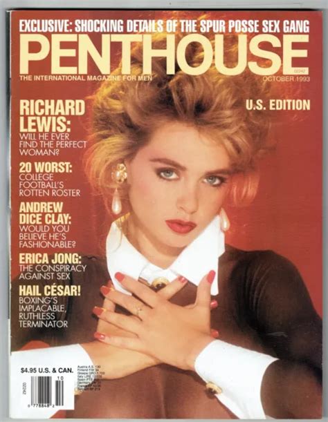 Penthouse Magazine Issue 199310stacy Moranjulio Cesar Chavezrichard Lewis 1611 Picclick