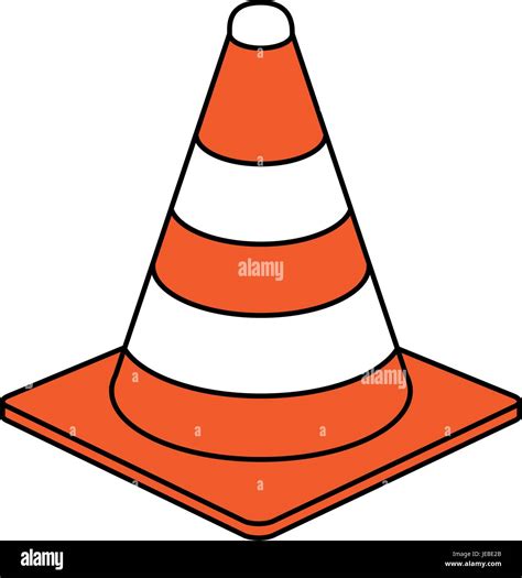 Traffic Cone Design Stock Vector Image And Art Alamy