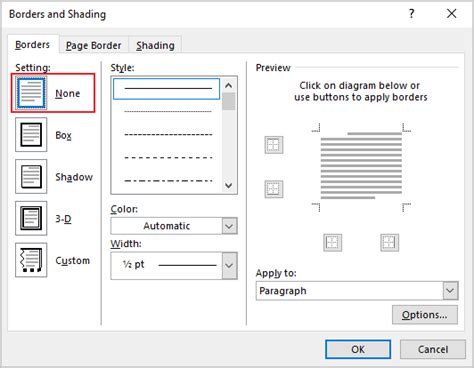 How To Use Paragraph Borders And Shading Microsoft Word 365