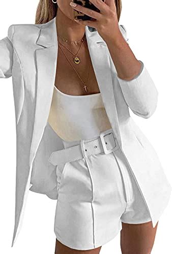 best white short suit sets for any occasion