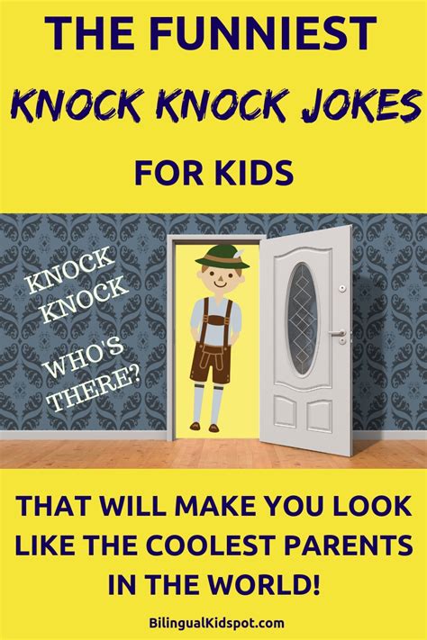 Funny Knock Knock Jokes For Kids 2 Bilingual Kidspot