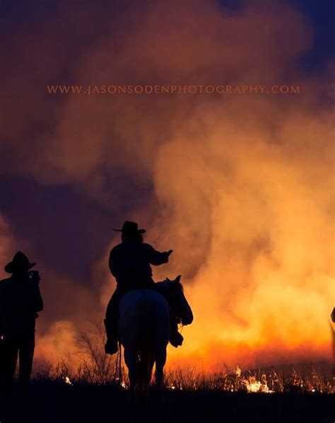 Range Burning In The Flint Hills Of Kansas Photo By Jason Soden
