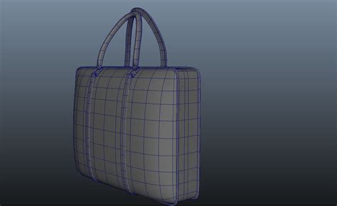 Ladies Handbag 3d Model Flatpyramid