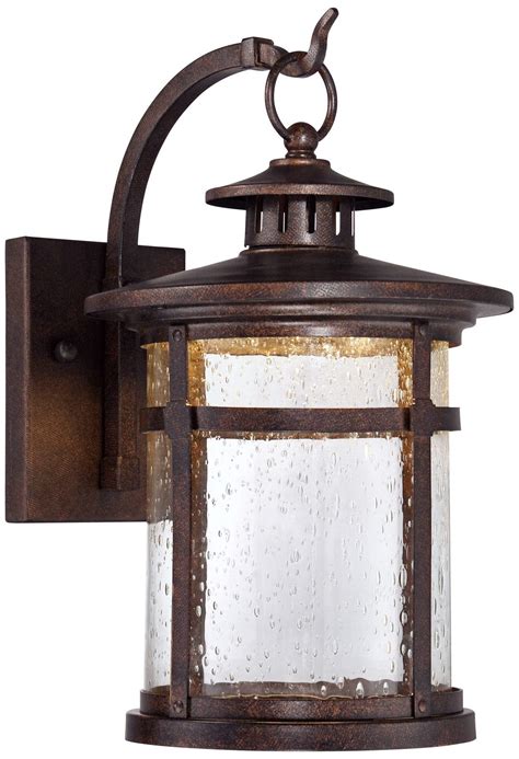 Callaway Rustic Industrial Vintage Outdoor Wall Light Fixture Led