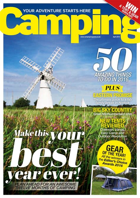 Camping Magazine April 2016 Back Issue