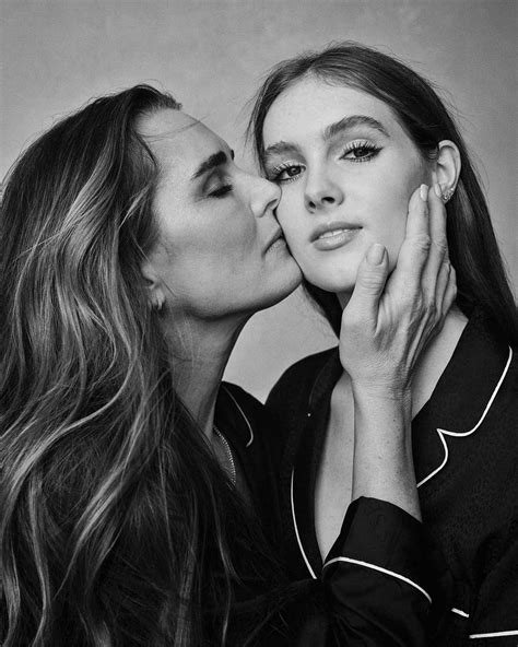 Brooke Shields Talks Modeling With Her Daughter Grier