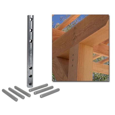 Simpson Strong Tie Cbt4z Kt Concealed Beam To Post Tie Kits For 6x Material