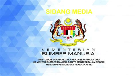 Portal rasmi kementerian pendidikan malaysia. Kementerian Dalam Negeri (KDN) - SIDANG MEDIA MESYUARAT ...