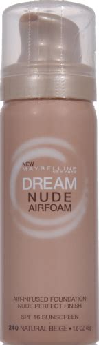 Maybelline Dream Nude Airfoam Natural Beige Foundation 1 Count Foods Co