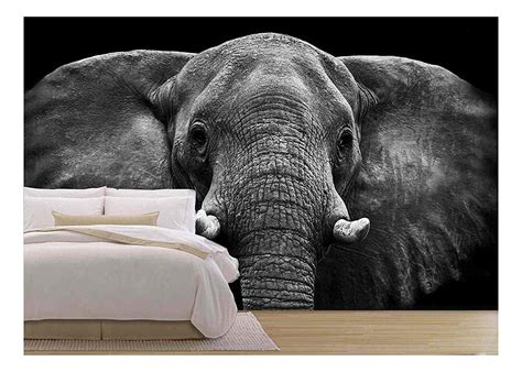 Wall26 Elephant Removable Wall Mural Self Adhesive Large Wallpaper