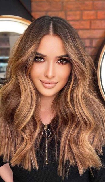 50 trendy hair colors to wear in winter medium caramel brown hair