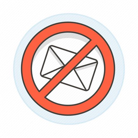 Block Dangerous Email Junk Mail Scam Spam Icon Download On