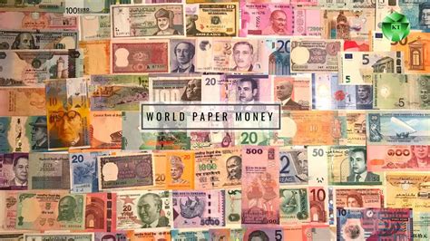 World Paper Money Collection Bank Notes World Currency Youtube