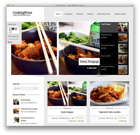 Awesome Food Wordpress Themes To Share Recipes Colorlib