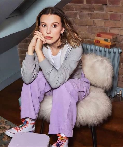 Millie Bobby Brown Converse Chuck 70 Collection Brown Converse