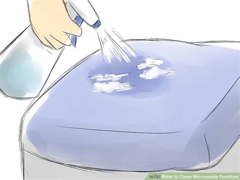 Some types of suede do not allow cleaning solutions and must be vacuumed only. How to Clean Microsuede Furniture: 13 Steps (with Pictures)