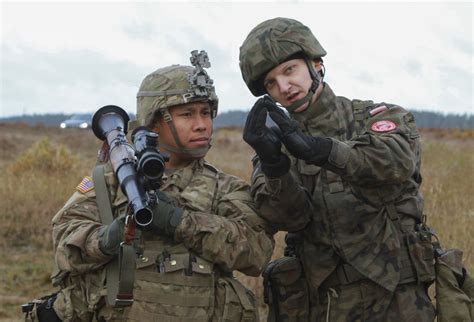 Us Polish Forces Conduct Anti Tank Cross Training Article The