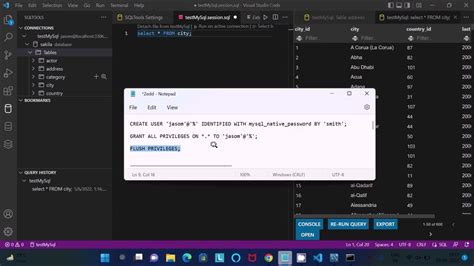 How To Connect Mysql With Visual Studio Code Youtube