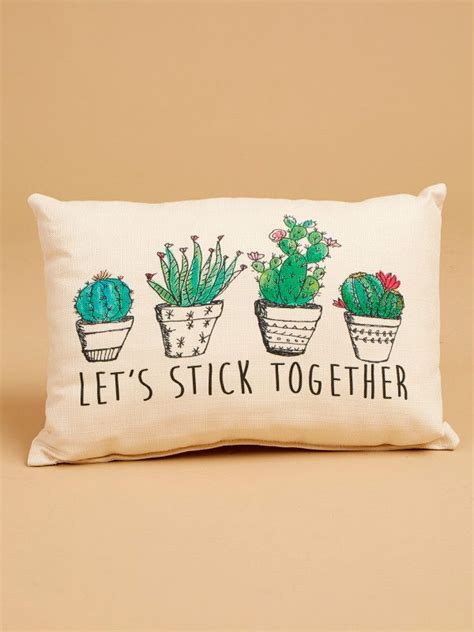 We would like to show you a description here but the site won't allow us. Gift for my SIL - Altar'd State Stick Together Pillow - Pillows - Gifts/Home Decor | Pillow gift ...