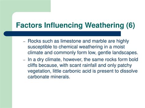 Ppt Chapter 6 Weathering And Soils Powerpoint Presentation Free
