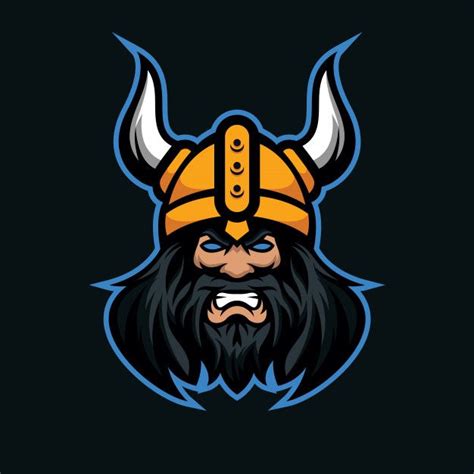 Viking Mascot Logo For Sport Game And Team In 2020 Mascot Vikings