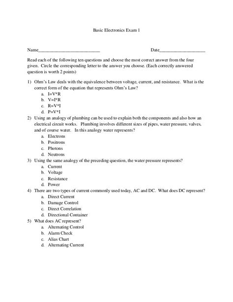 Sample Test Questions