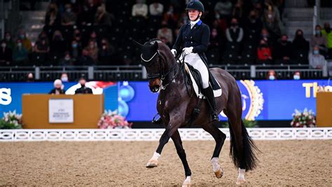 London Horse Show Dressage Top Contender Eliminated Under Blood Rules