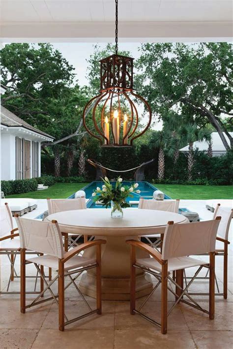 Teak Table Oak Dining Table Patio Dining Tropical Houses Tropical