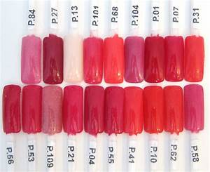 Pin On Dip Nails Color Swatches