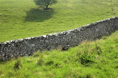 Dry Stone Crafted Wall Stock Photo Image Of Boundary 158461582